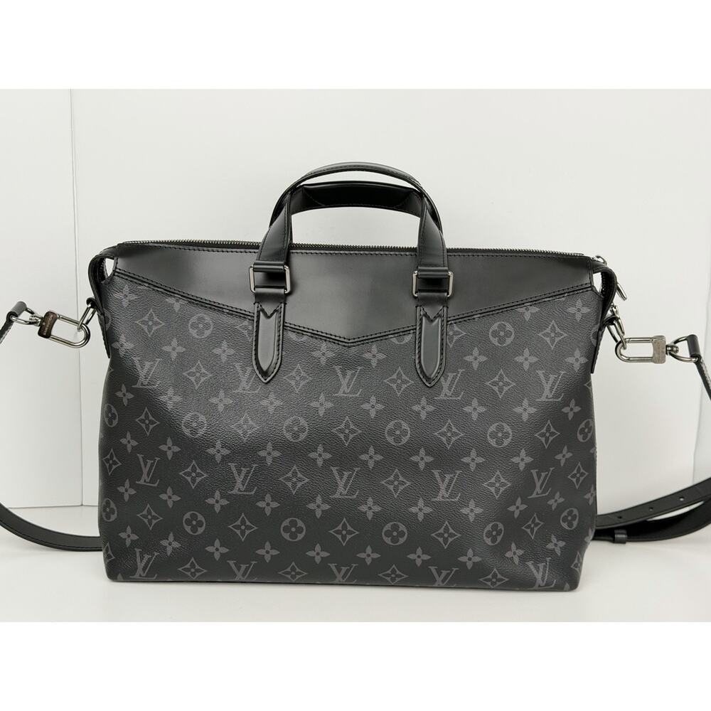 Louis Vuitton Monogram Eclipse Explorer Briefcase… - image 3